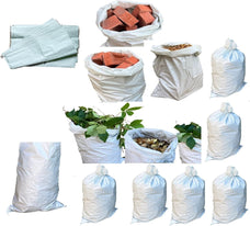Heavy Duty Garden Waste & Rubble Sack – Multipurpose Medium Bag for Soil, Parcels, and Building Materials, 50x75cm